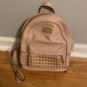 Michael kors mini backpack